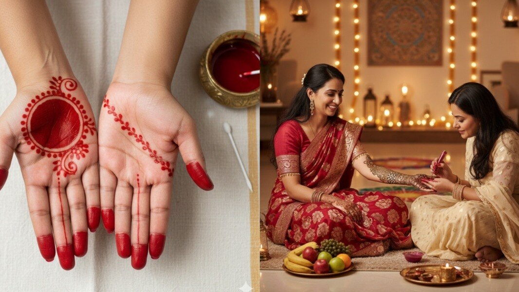 जॉब करने वाली महिलाओं के लिए आलता बेस्ट ऑप्शन है. (Photo: AI-generated)