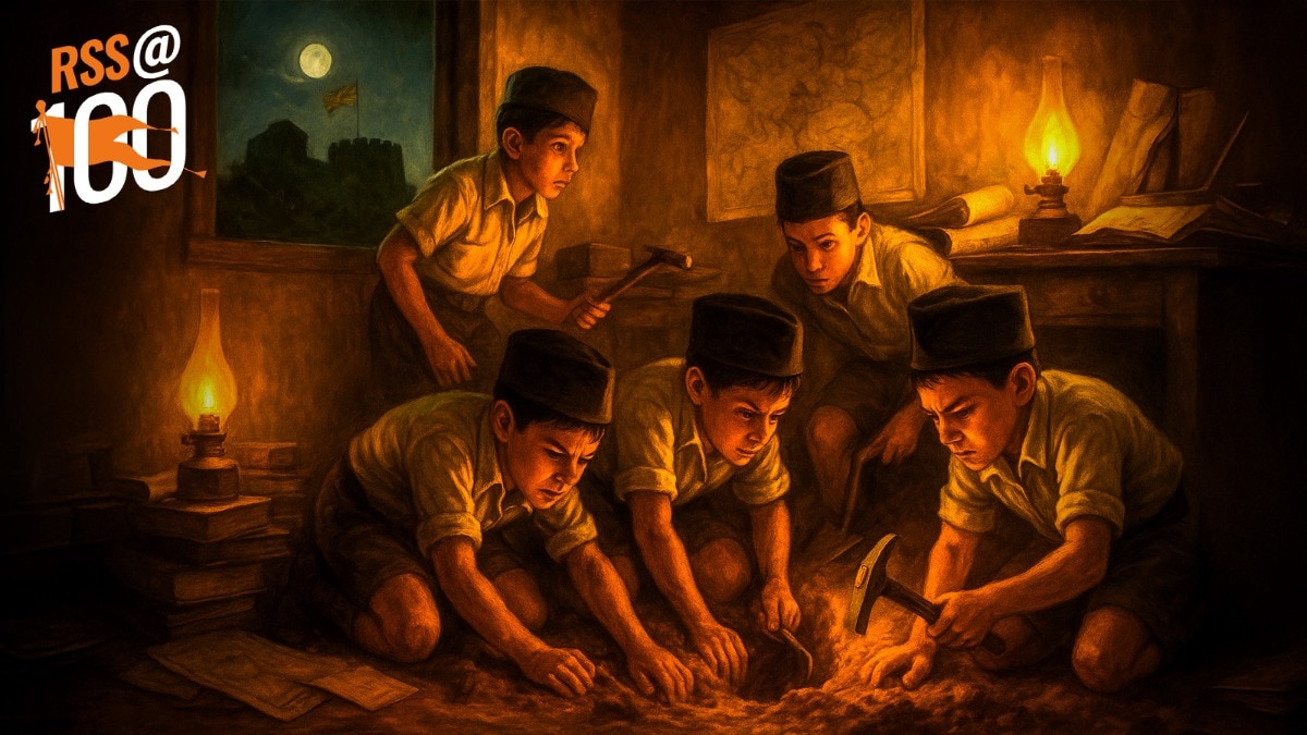 संघ के 100 साल: टीचर के स्टडी रूम में खोद डाली थी डॉ हेडगेवार ने सुरंग, किले पर फहराना था भगवा – rss sar sangh chalak Keshav Baliram Hedgewar childhood story british ntcppl