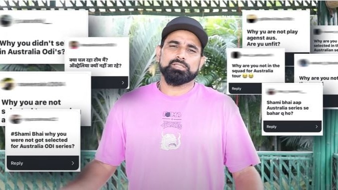 Mohammed Shami on Not selected for Australia Series 