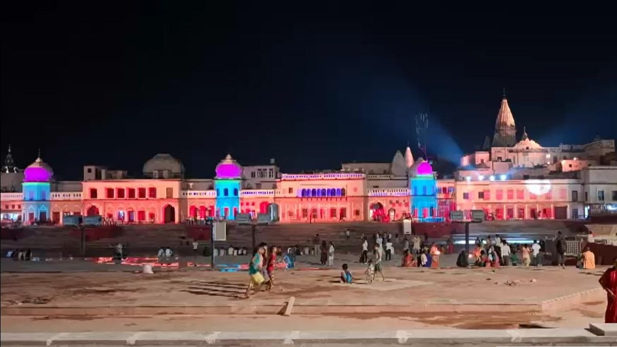 अयोध्या के आसमान में दिखेगी रामलीला. (Photo: ITG)