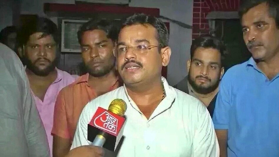 Ashish Mishra, accused in the Lakhimpur Kheri incident (Photo- ITG)
