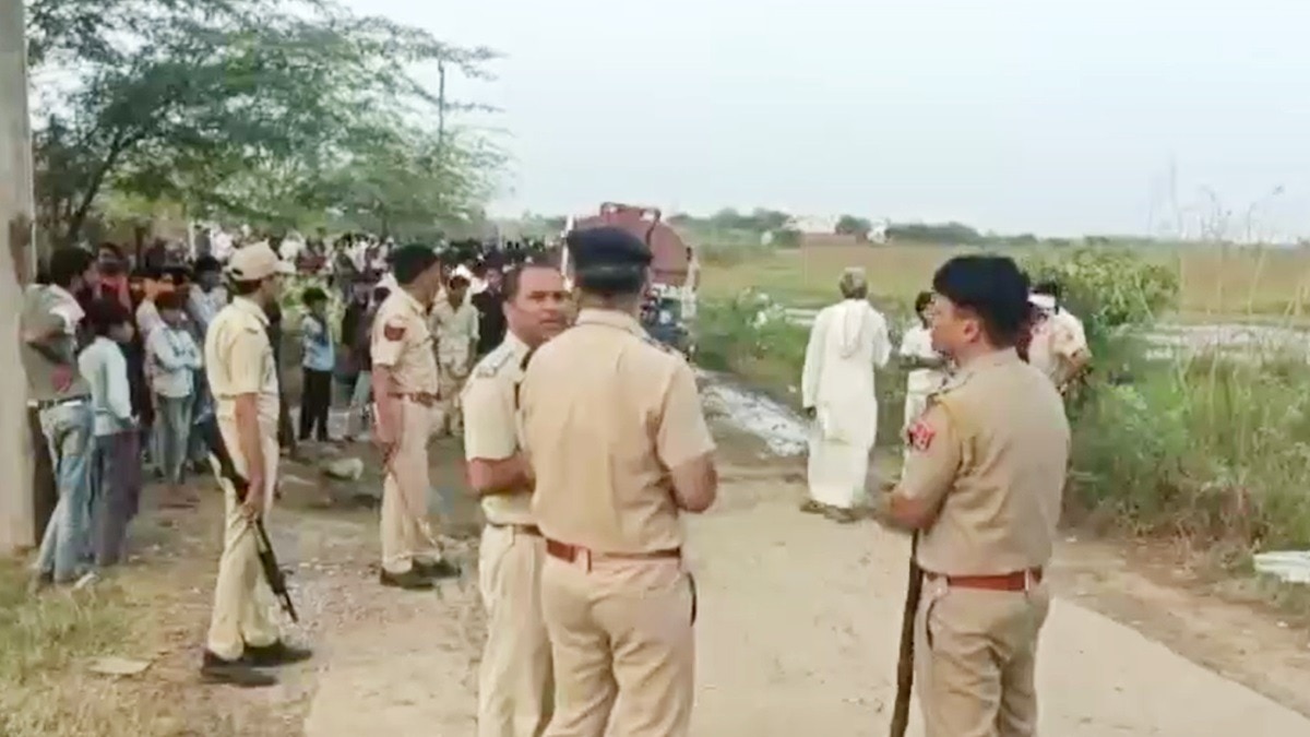 हरियाणा के गो तस्कर की राजस्थान में हुई मौत.(Photo:Screengrab)