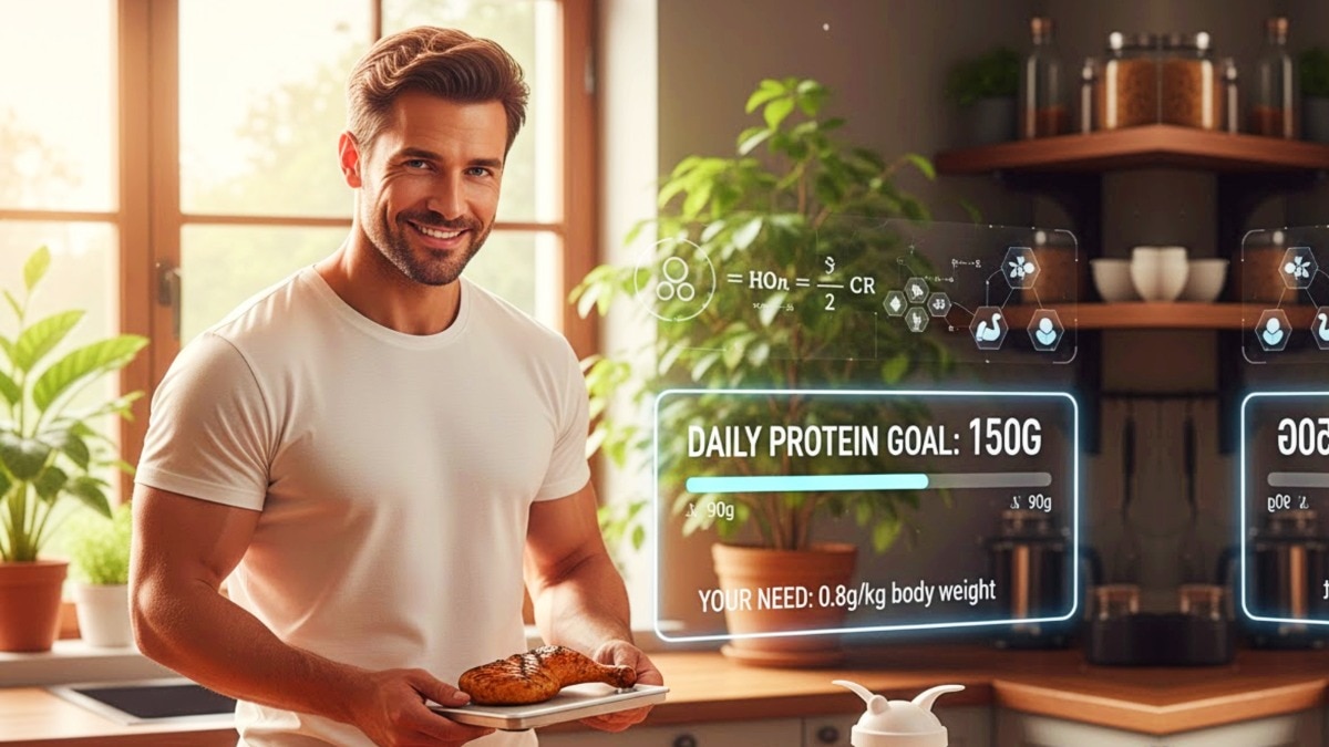 प्रोटीन को वेज और नॉनवेज दोनों फूड्स से लिया जा सकता है. (Photo-AI generated)