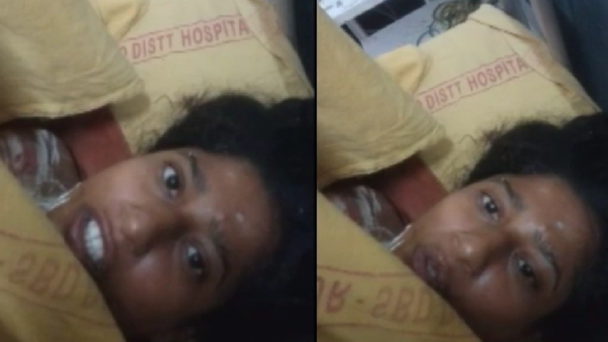 पति ने तेल डालकर जलाया, आग में झुलसी पीड़िता का बयान (Photo: ITG)