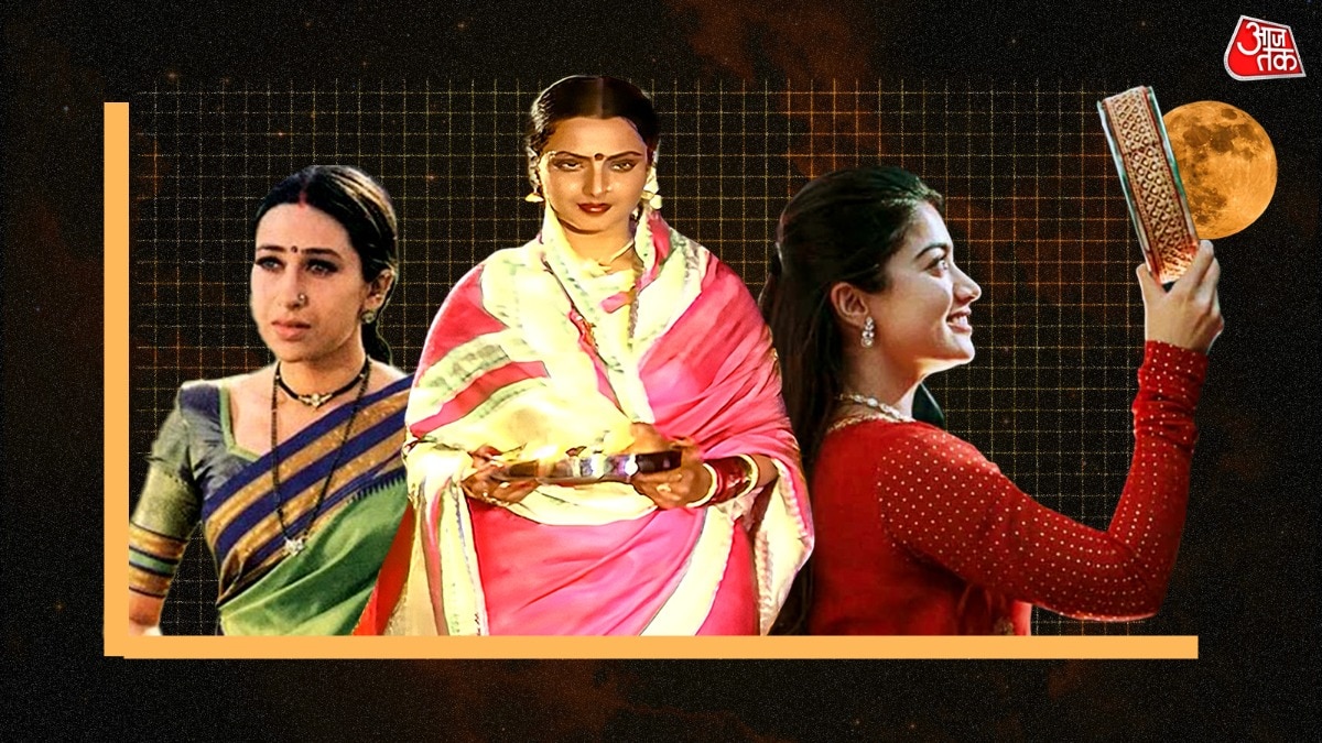 when karwa chauth became the twist in filmy tale- iconic scenes