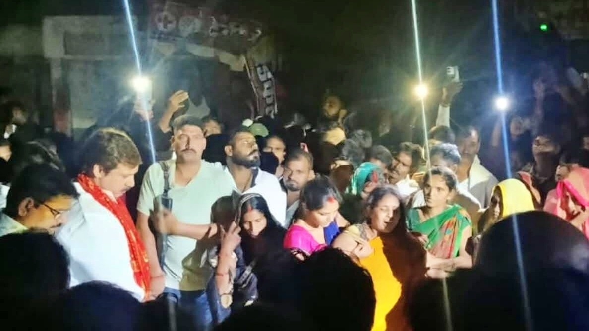 Chaos in Jaunpur after the death of an innocent child (Photo- ITG)