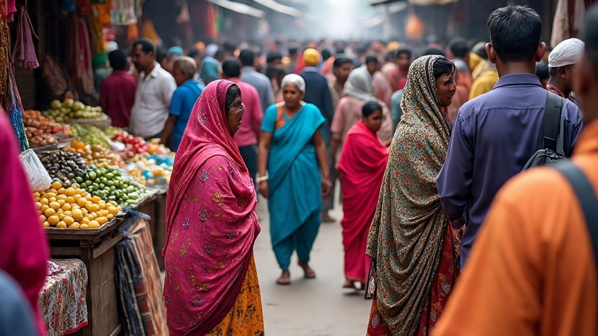 नाले की तरफ गई नजर तो मच गया हड़कंप. (Photo: AI-generated)