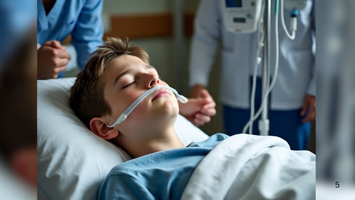  लाइफ सपोर्ट पर रखे ब्रेन डेड बच्चे की ऐसे पूरी हुई अंतिम इच्छा (Photo - AI Generated)