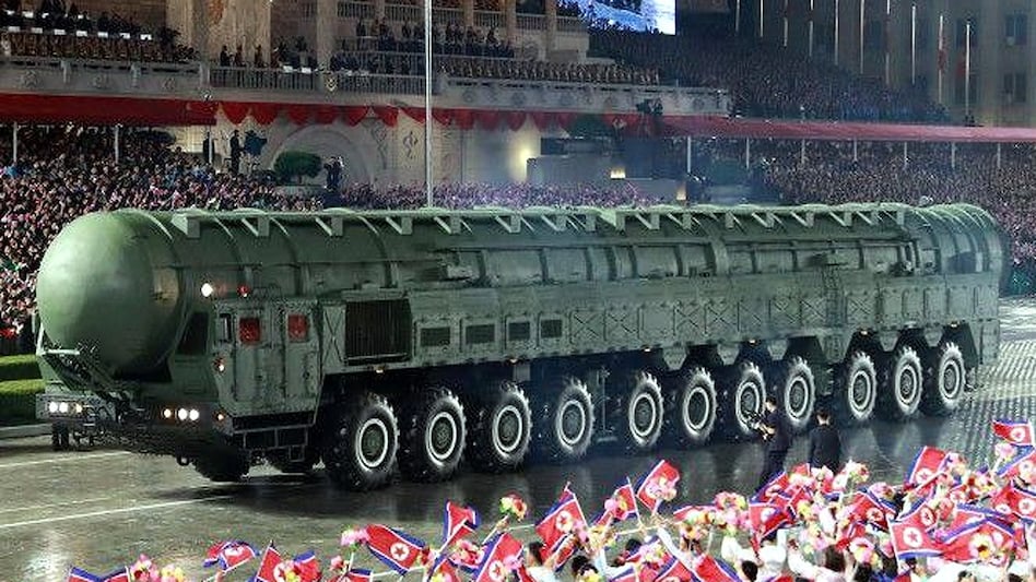 ये है उत्तर कोरिया की ह्वासॉन्ग-20 मिसाइल. (Photo: KCNA) ये है उत्तर कोरिया की ह्वासॉन्ग-20 मिसाइल. (Photo: KCNA)