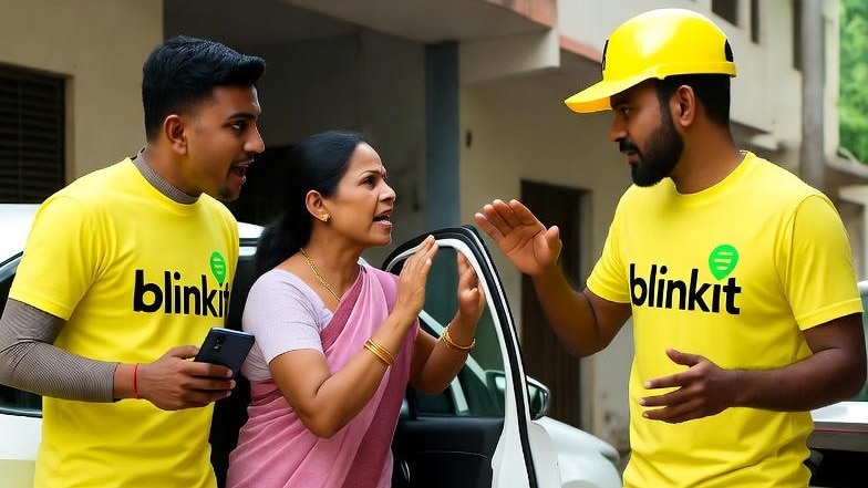 भोपाल में Blinkit डिलीवरी बॉयज की गुंडागर्दी, दर्जनभर ने महिला से की मारपीट – Blinkit delivery boys assaulted woman in Bhopal lclnt