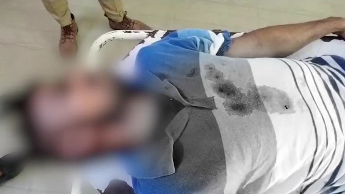 एनकाउंटर में ढेर शहजाद ऊर्फ निक्की. (Photo: Screengrab)