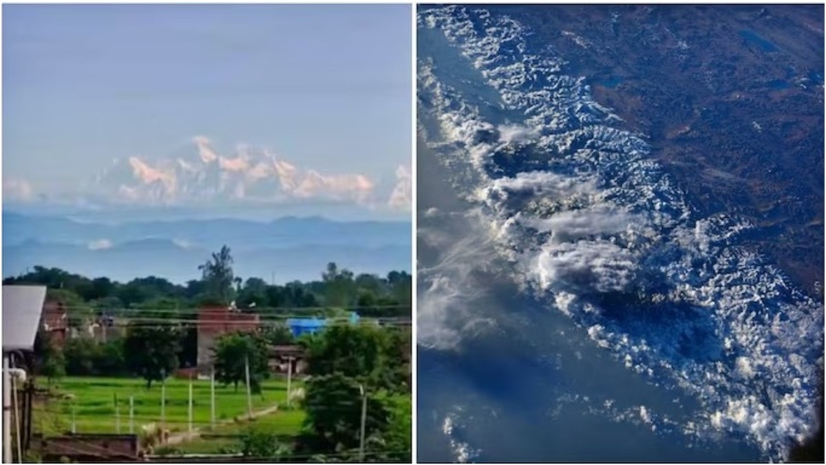 नासा की फोटो और बिहार का वीडियो, माउंट एवरेस्ट के दो नजारे छा गए सोशल मीडिया पर – nasa astronaut shares mount everest photo from space viral image tstf