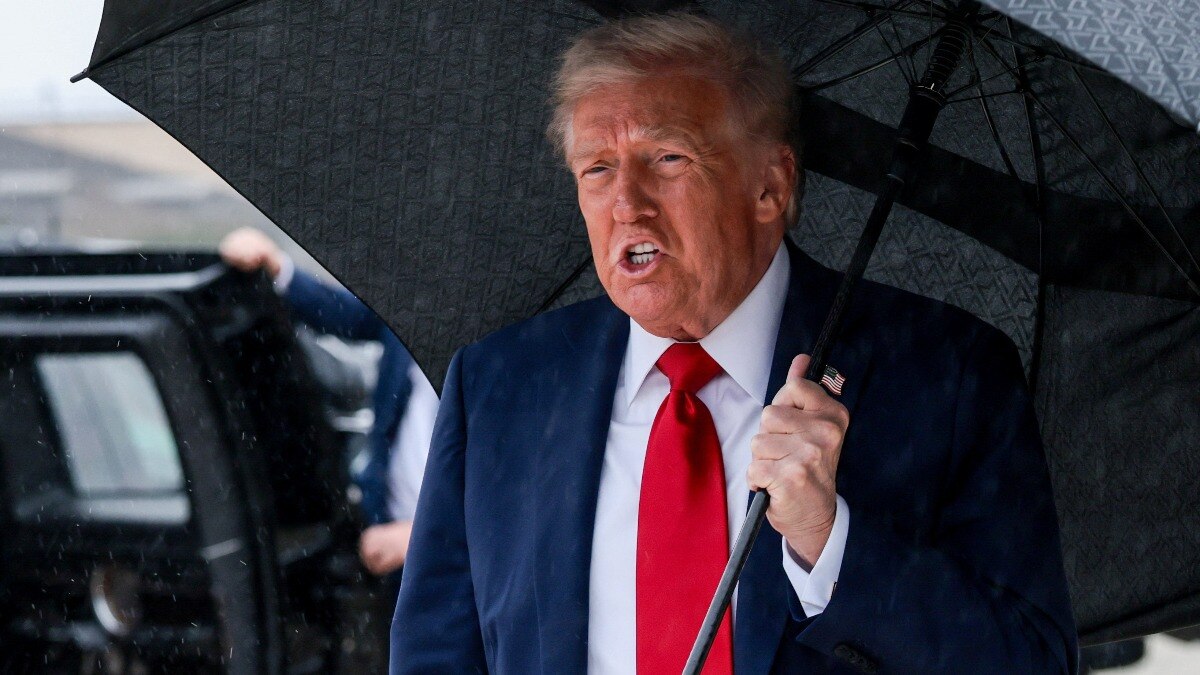 ट्रंप ने यह भी माना कि शायद वह स्वर्ग के लिए नहीं बने हैं. (Photo: Reuters)