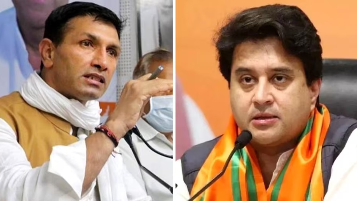 पटवारी ने सिंधिया पर लगाए असंवेदनशीलता के आरोप.(File Photo:ITG)