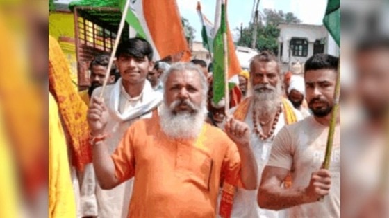 Mahant Ram Milan Das of Rawat Temple (File Photo)