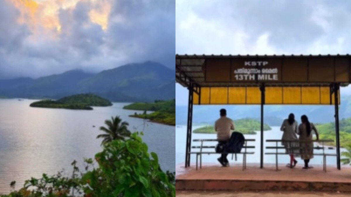 केरल के वायनाड में एक बेहद खूबसूरत बस स्टॉप है. (Photo: Instagram\@maliqabid)