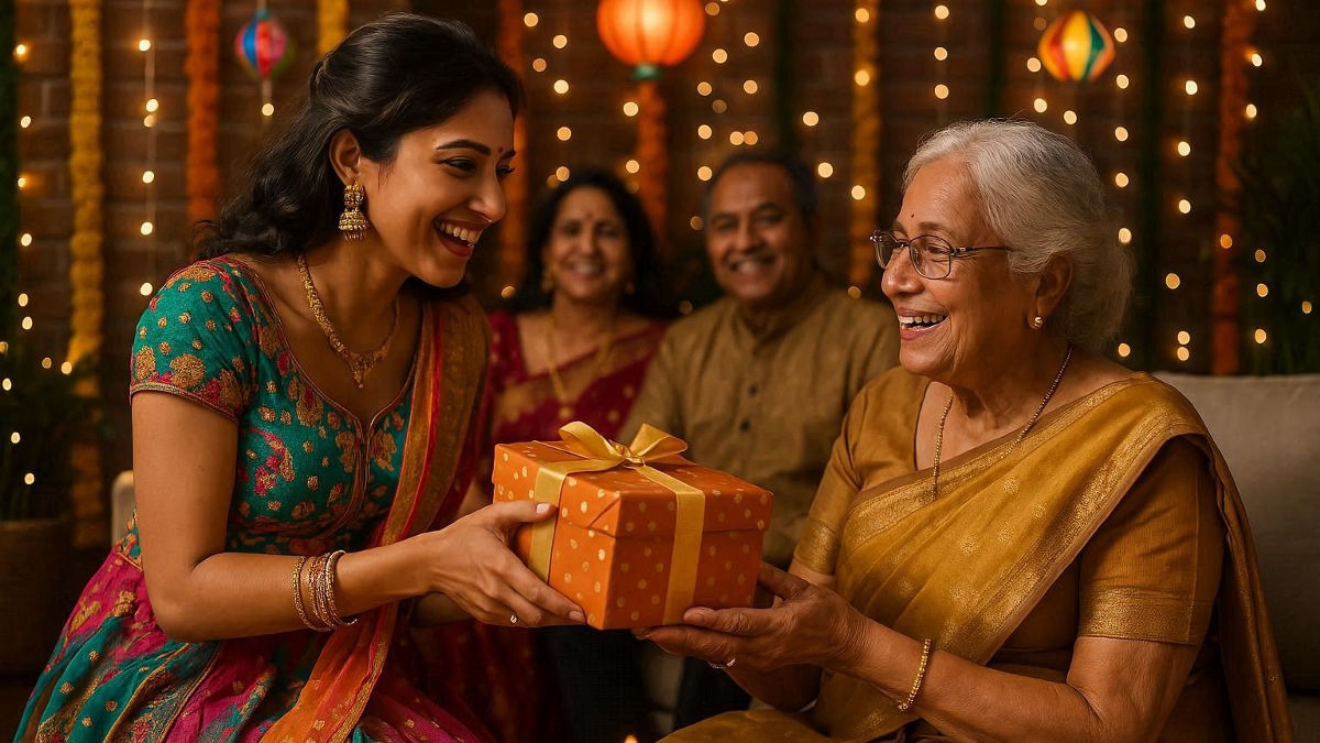 दिवाली पर अपनों को खास गिफ्ट दीजिए (Photo: AI-Generated)