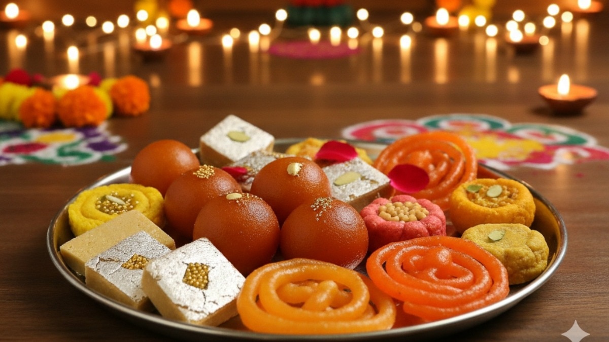 Sweets for diwali (Photo: AI Generated)