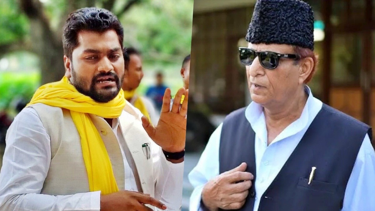 Arvind Rajbhar and Azam Khan (File Photo)