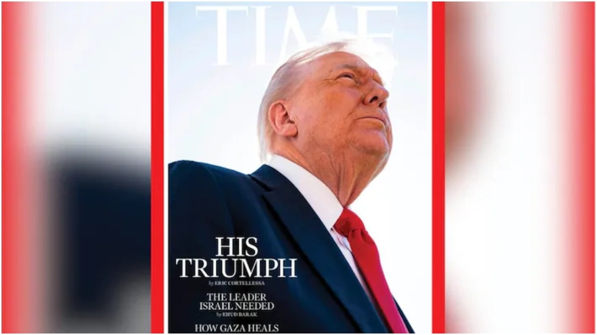 डोनाल्ड ट्रंप ने कवर पर अपनी खराब फोटो लगाने के लिए टाइम मैगजीन की आलोचना की. (Photo: X/@TIME)