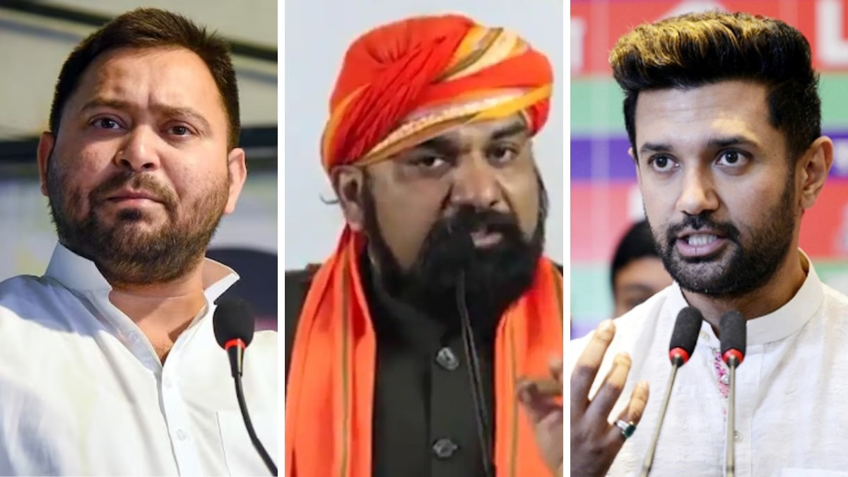 आरजेडी-बीजेपी और चिराग पासवान ने रातभर बांटे सिंबल. (photo: ITG)