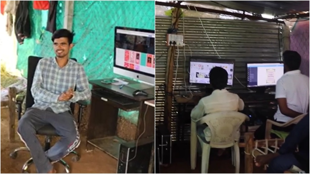 आईटी कंपनी में ऑफिस बॉय का काम करने वाले शख्स ने गांव में बैठकर ऐसे शुरू किया डिजाइनिंग स्टार्टअप (Photo - Instagram/@dadasaheb_bhagat)