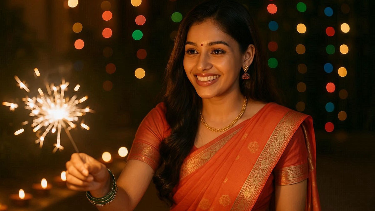 दिवाली के शुभ संदेश भेजिए (Photo: AI-Generated)