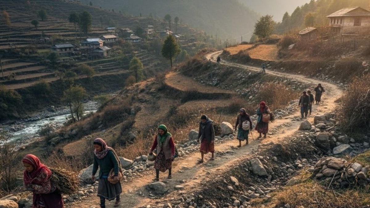 uttarakashi moi poor road 