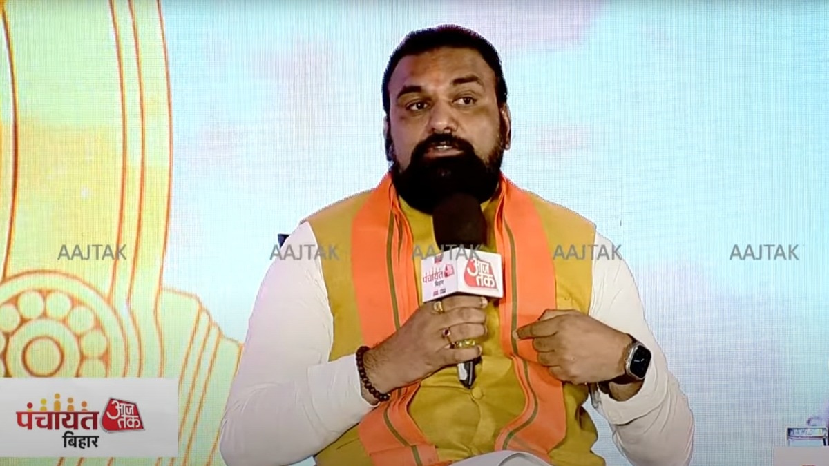 सम्राट चौधरी बोले बिहार के किसी भी इलाके में चले जाएं कोई शराबी नहीं मिलेगा (Photo: ITG)