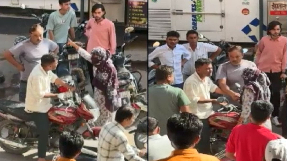 छेड़छाड़ से तंग युवती ने मनचले को जड़े थप्पड़ (Photo: ITG)