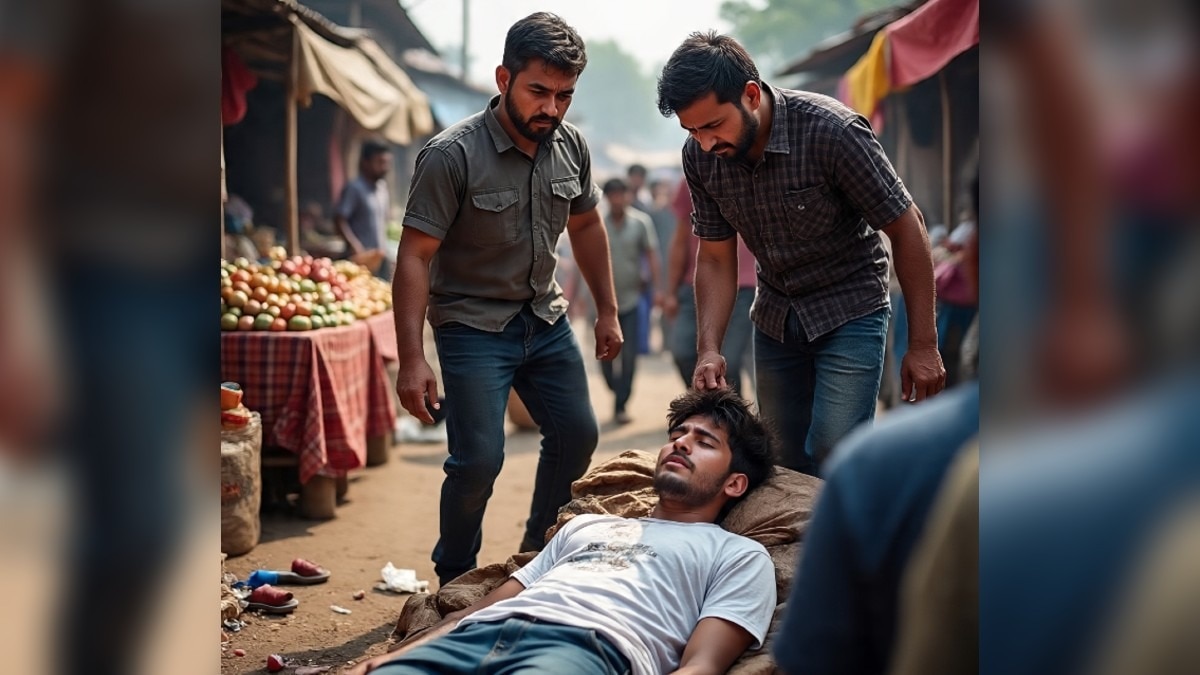 अवैध खनन रोकने पर दलित युवक की बर्बर पिटाई.(Photo:META AI)