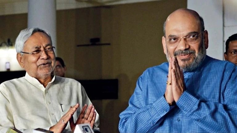 सीएम नीतीश कुमार और केंद्रीय गृहमंत्री अमित शाह (Photo-PTI)