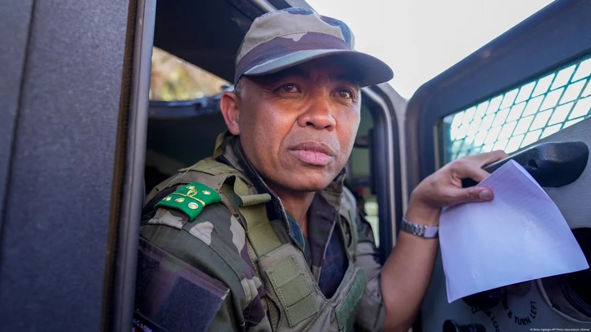 Madagascar's coup leader Colonel Michael Randrianirina sworn in as President
