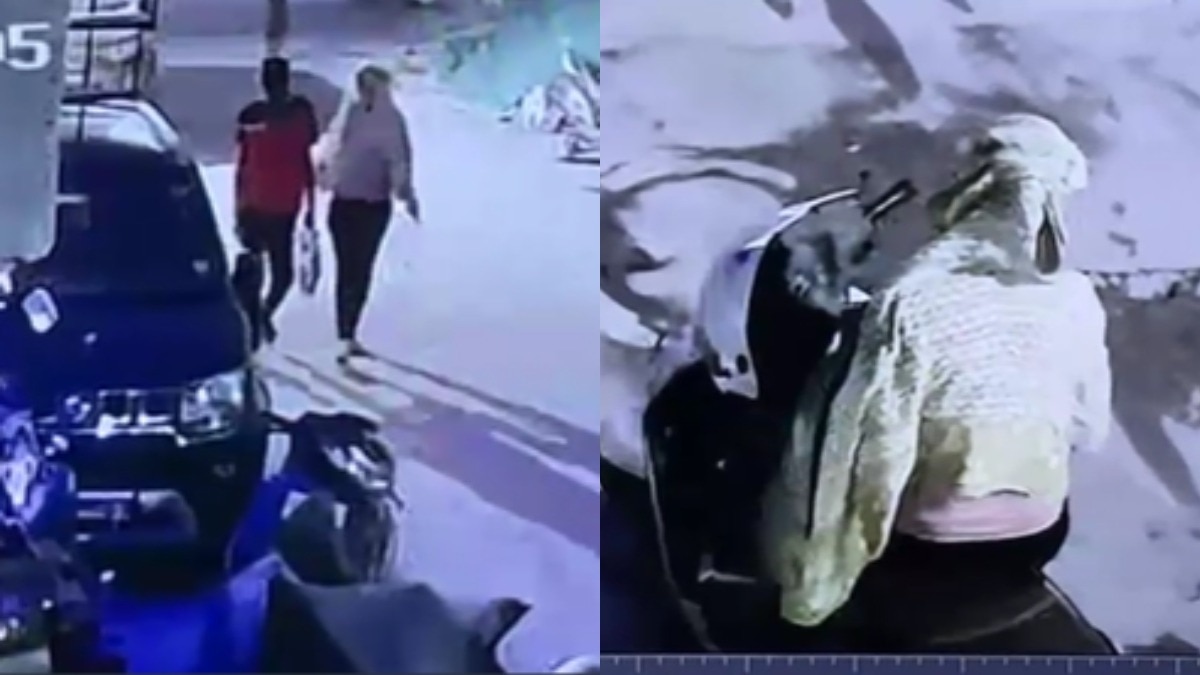 वारदात सीसीटीवी में कैद.(Photo: Screengrab)