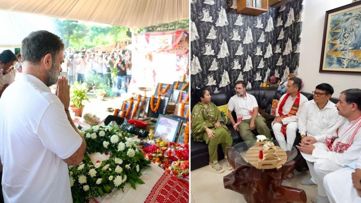 राहुल गांधी ने असम में जुबिन गर्ग के परिवार से की मुलाकात (Photo: X/RahulGandhi)