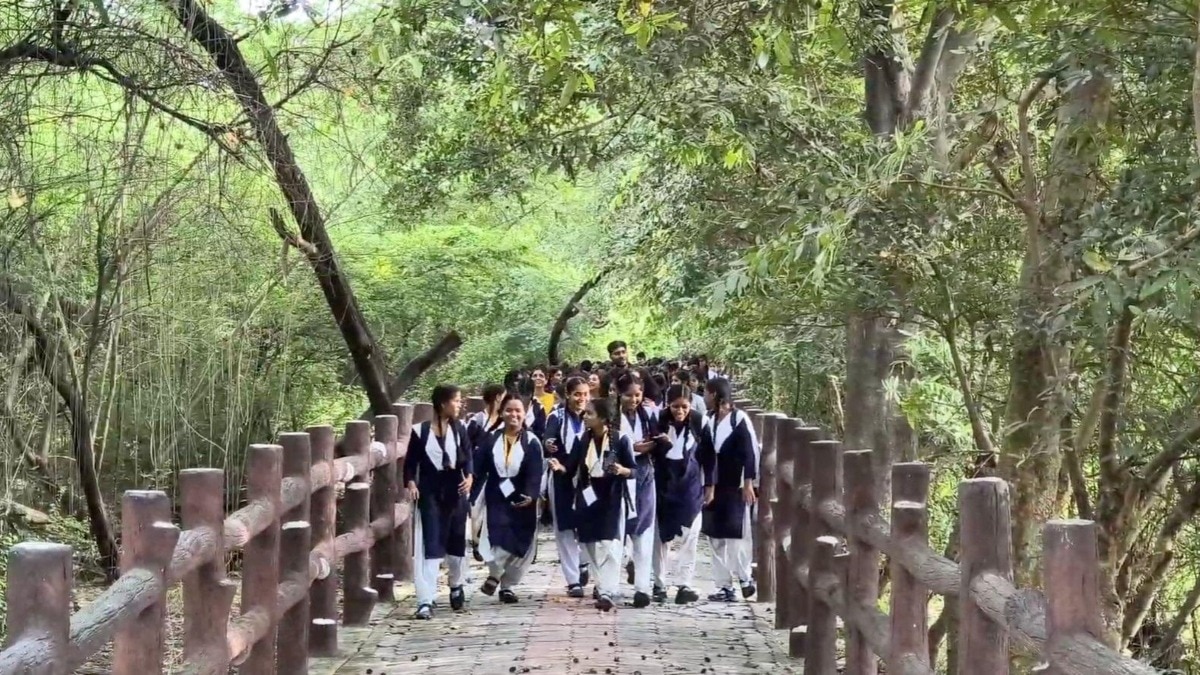प्राकृतिक और सांस्कृतिक स्थलों का भ्रमण.(Photo: Samarth Srivastava/ITG)