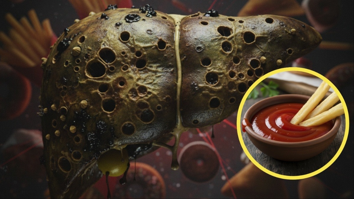 लिवर के लिए खतरनाक हैं ये चीजें (Photo: AI generated)