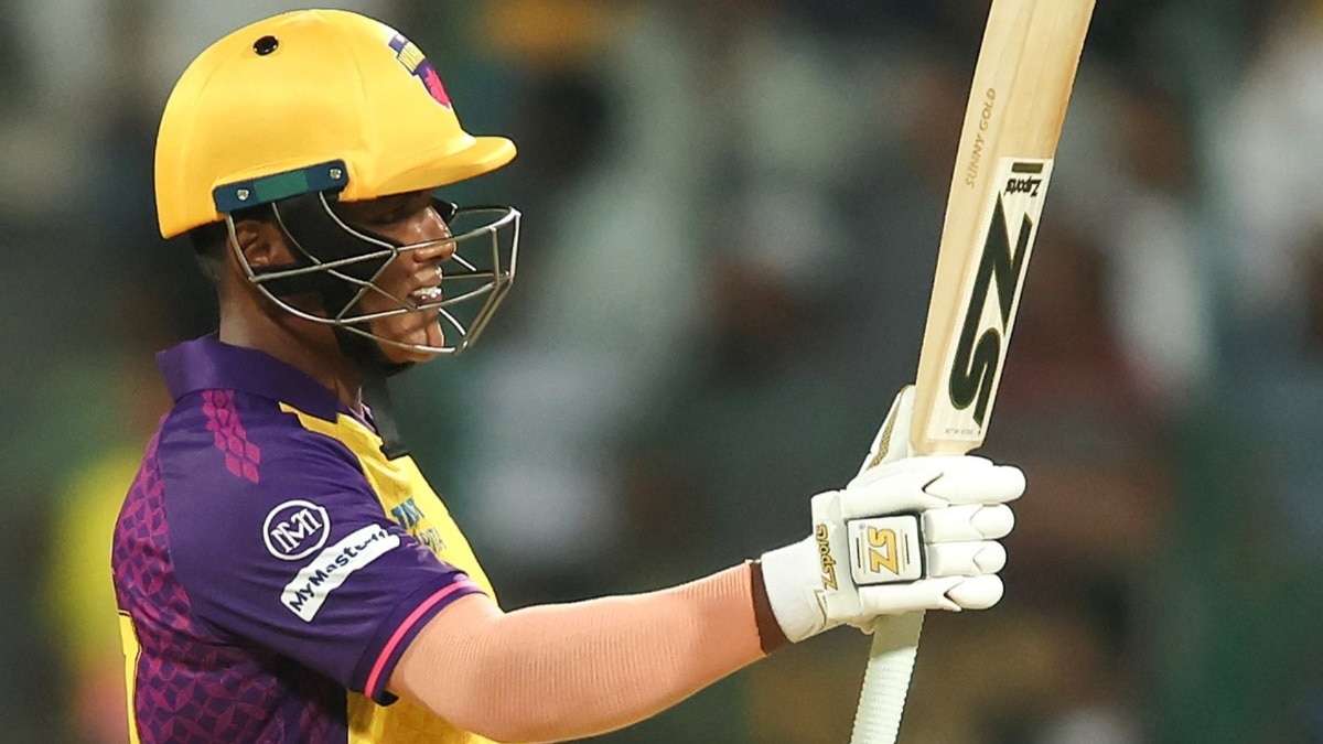 किरण नवगिरे ने पंजाब के खिलाफ मुकाबले में खेली ऐतिहासिक पारी. (File Photo: WPL/BCCI)