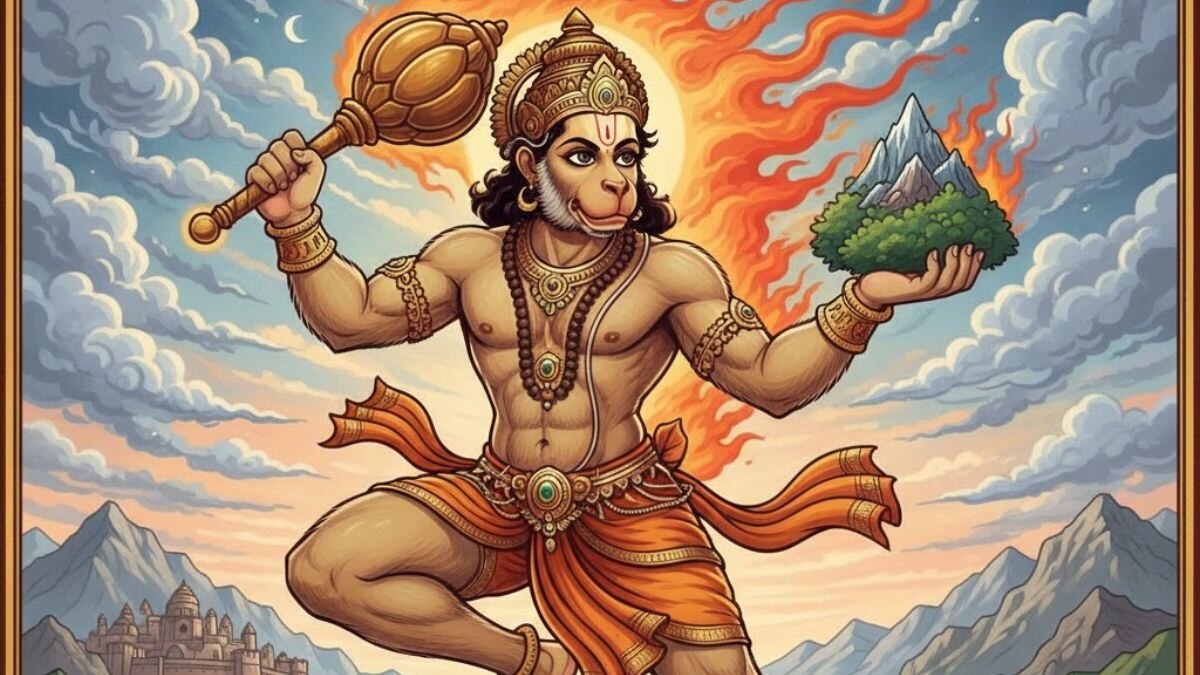 छोटी दिवाली पर होती है हनुमान पूजा