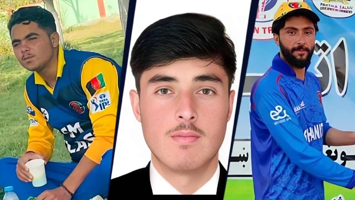 Afghanistan cricketers Kabeer, Sibghatullah and Haroon