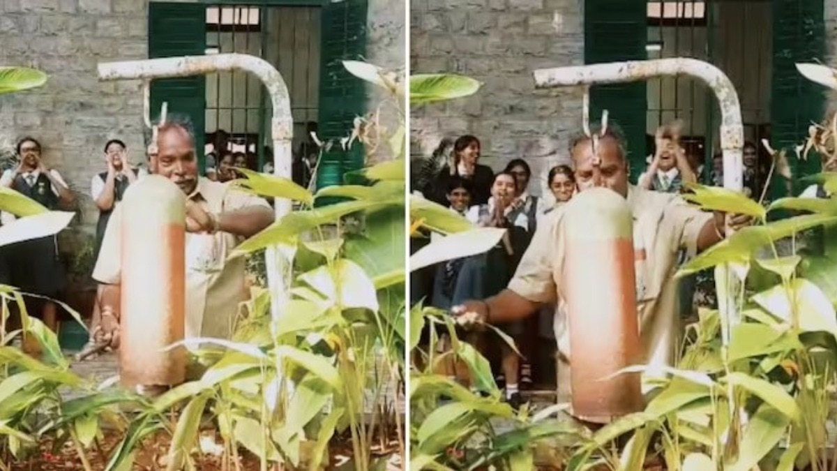 38 साल की सेवा के बाद दास अंकल ने बजाई आखिरी घंटी, बच्चों की तालियों से गूंज उठा स्कूल – das uncle rings last school bell after 38 years emotional farewell tstf