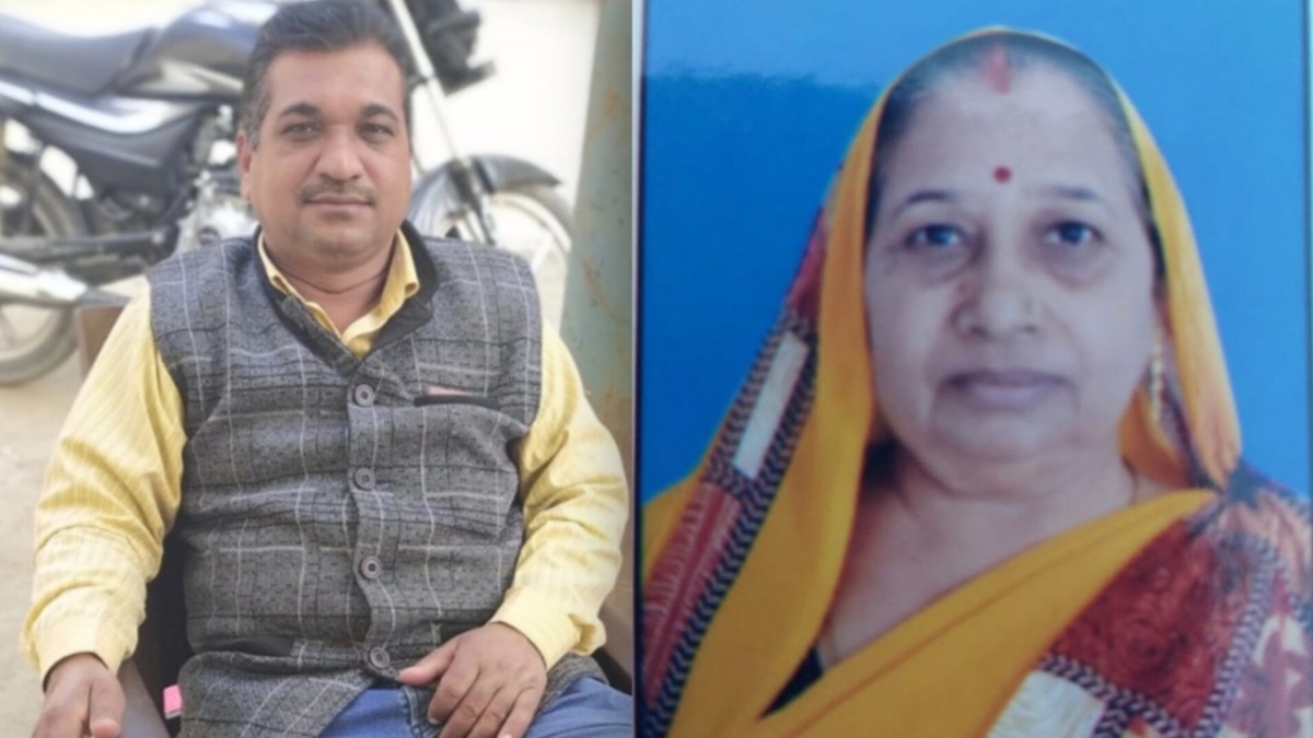 मृतक मुन्ना अग्रहरि और उनकी मां. (File Photo: Akhilesh Kumar/ITG)