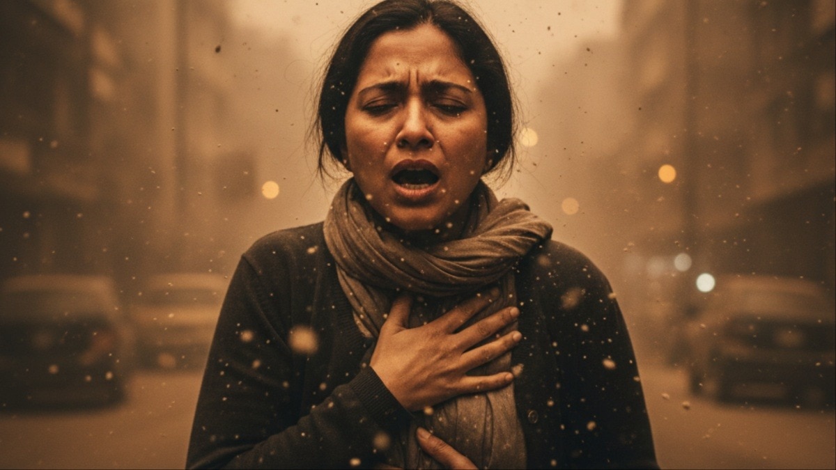 खांसी से बचने के लिए करें ये 5 उपाय (Photo-AI generated)