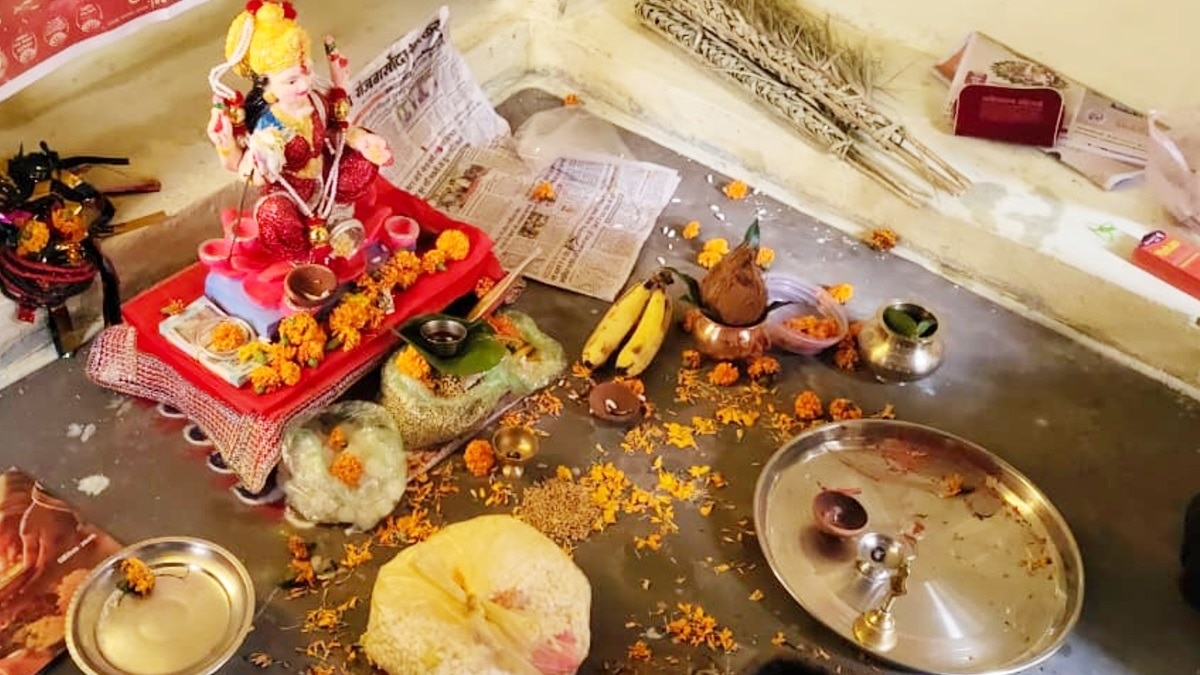 दीपावली की रात वकील के घर चोरी.(Photo:ITG)