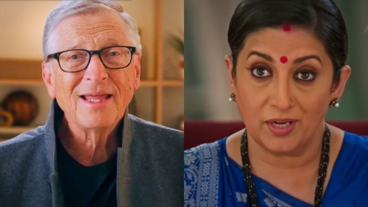 Smriti Irani,Bill Gates, kyunki saas bhi kabhi bahu thi 2