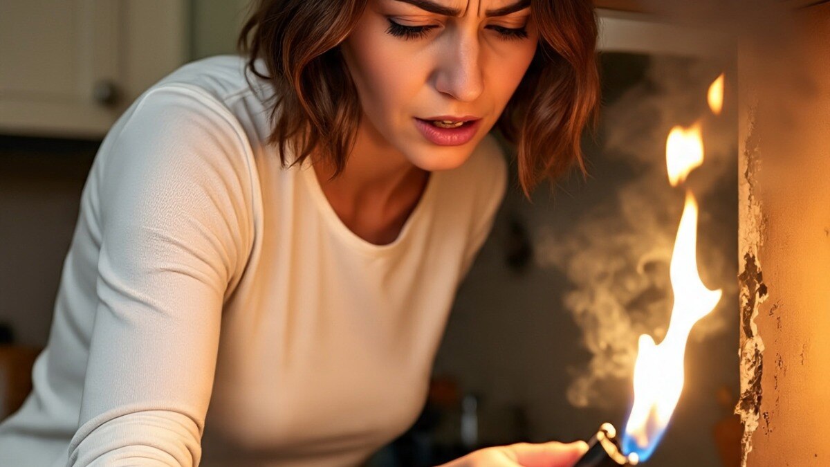 कॉकरोच जलाने की कोशिश कर रही महिला से गलती से बिल्डिंग में लगी आग, पड़ोसी की मौत