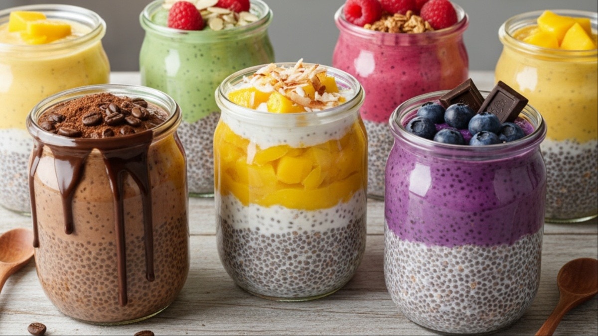 Chia Pudding Recipes: चाहते हैं पतली कमर और हेल्दी स्किन? सुबह खाएं ये 5 चिया पुडिंग रेसिपी, डॉक्टर की खास सलाह – chia pudding recipes American doctor tips gut health foods tmovx