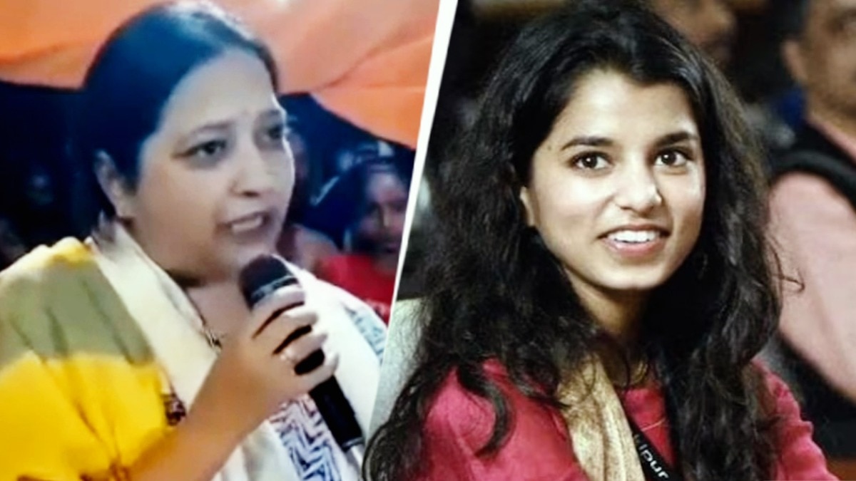 दरभंगा: मैथिली के प्रचार में केतकी सिंह ने फेंका पाग, विवाद के बाद दी सफाई – ketki singh calls maithili thakur true honour of mithila LCLAR