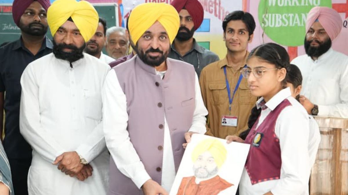 मुख्यमंत्री ने बताया कि राज्य में 118 स्कूल ऑफ एमिनेंस स्थापित किए जा चुके हैं (Photo- ITG)