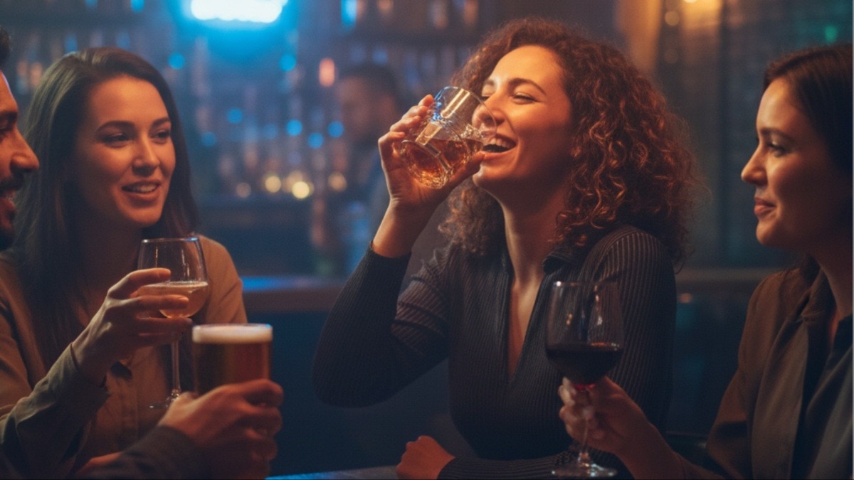 कभी-कभी शराब पीने से क्या होता है जानें डॉक्टर से (Photo-AI)